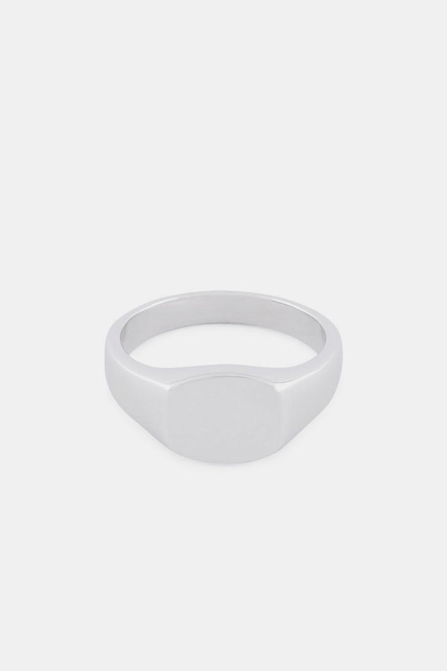Serge Denimes Silver Signet Ring - Notre