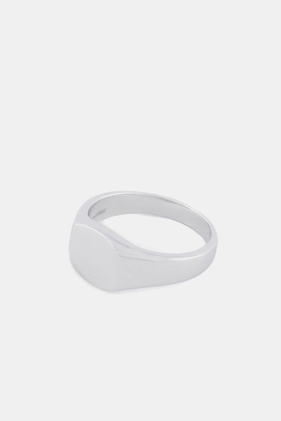 Serge Denimes Silver Signet Ring - Notre
