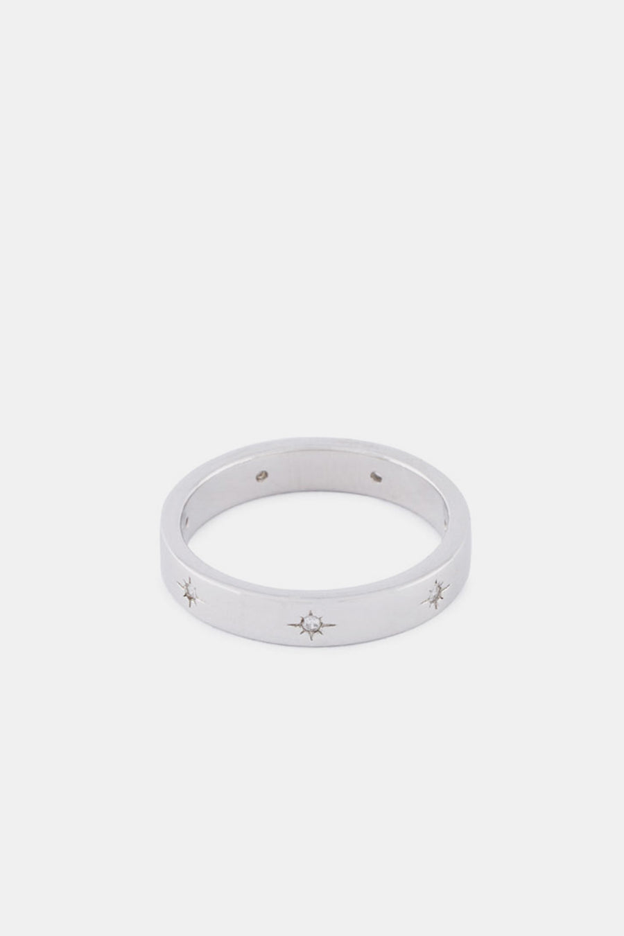 Serge Denimes Silver Seven Ring - Notre