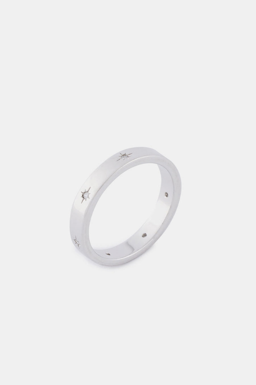 Serge Denimes Silver Seven Ring - Notre