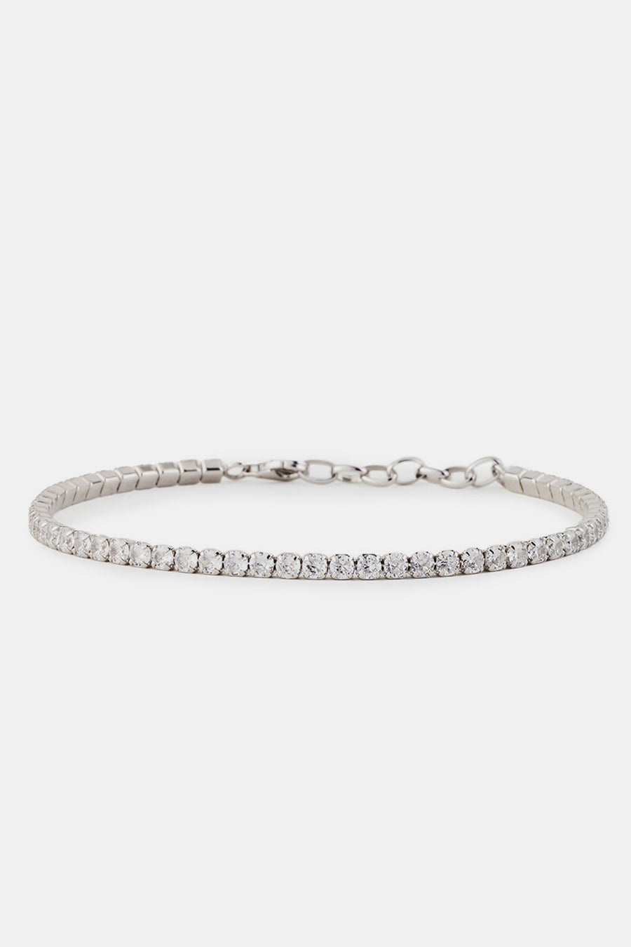 Serge Denimes Silver Tennis Chain Bracelet - Notre