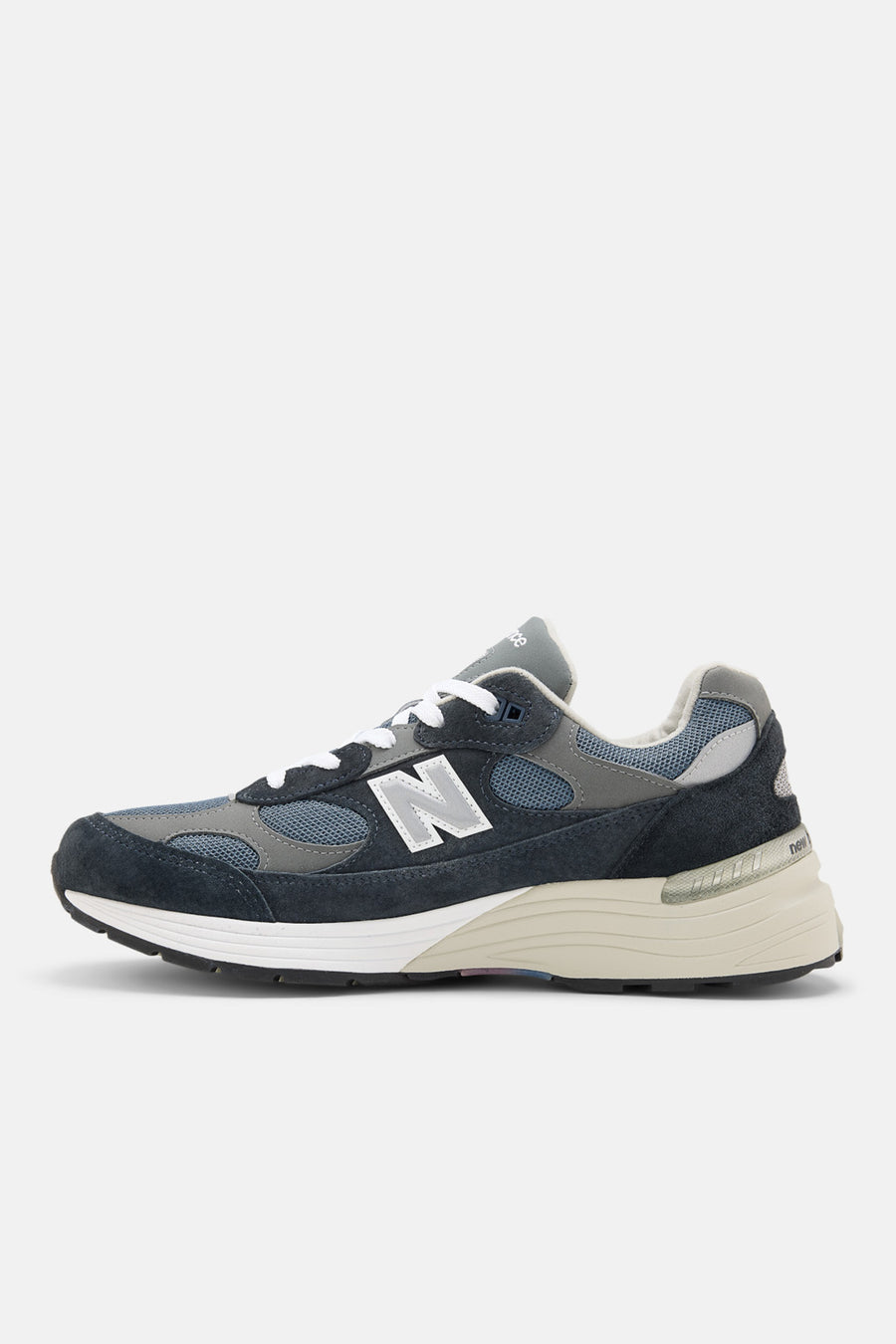 Made in USA 992 Sneaker in NB Navy/Grey/Silver Metalic
