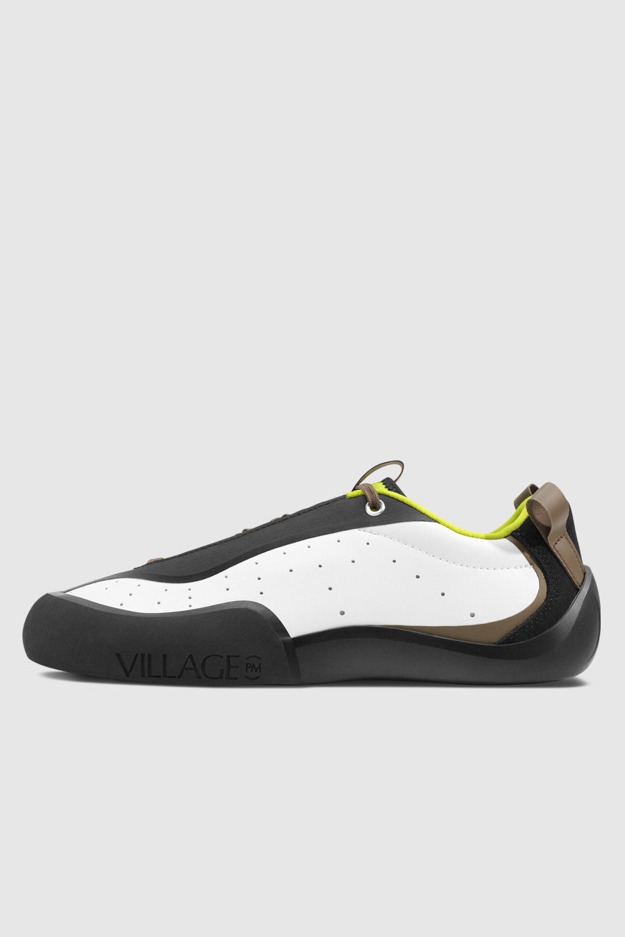 Village PM 2 PM Sneaker in White/Lime - Notre