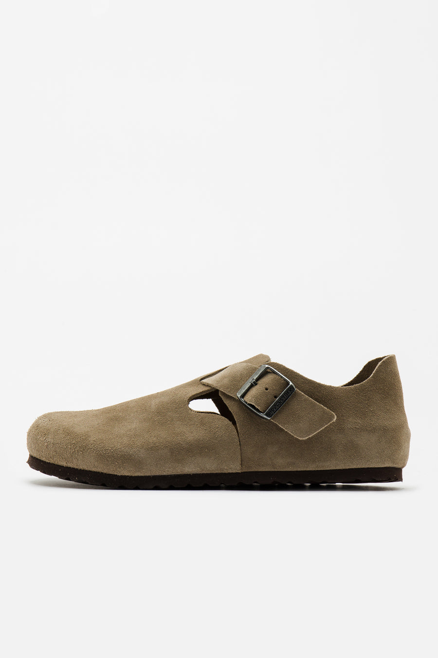 Birkenstock London Sandals in Taupe Suede - Notre