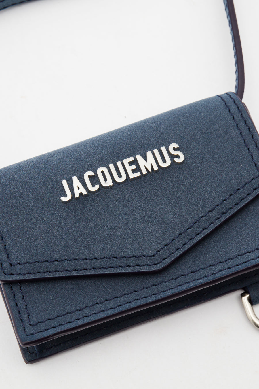 Jacquemus Le Porte Azur Unisex Light Blue in Leather - Size: Uni