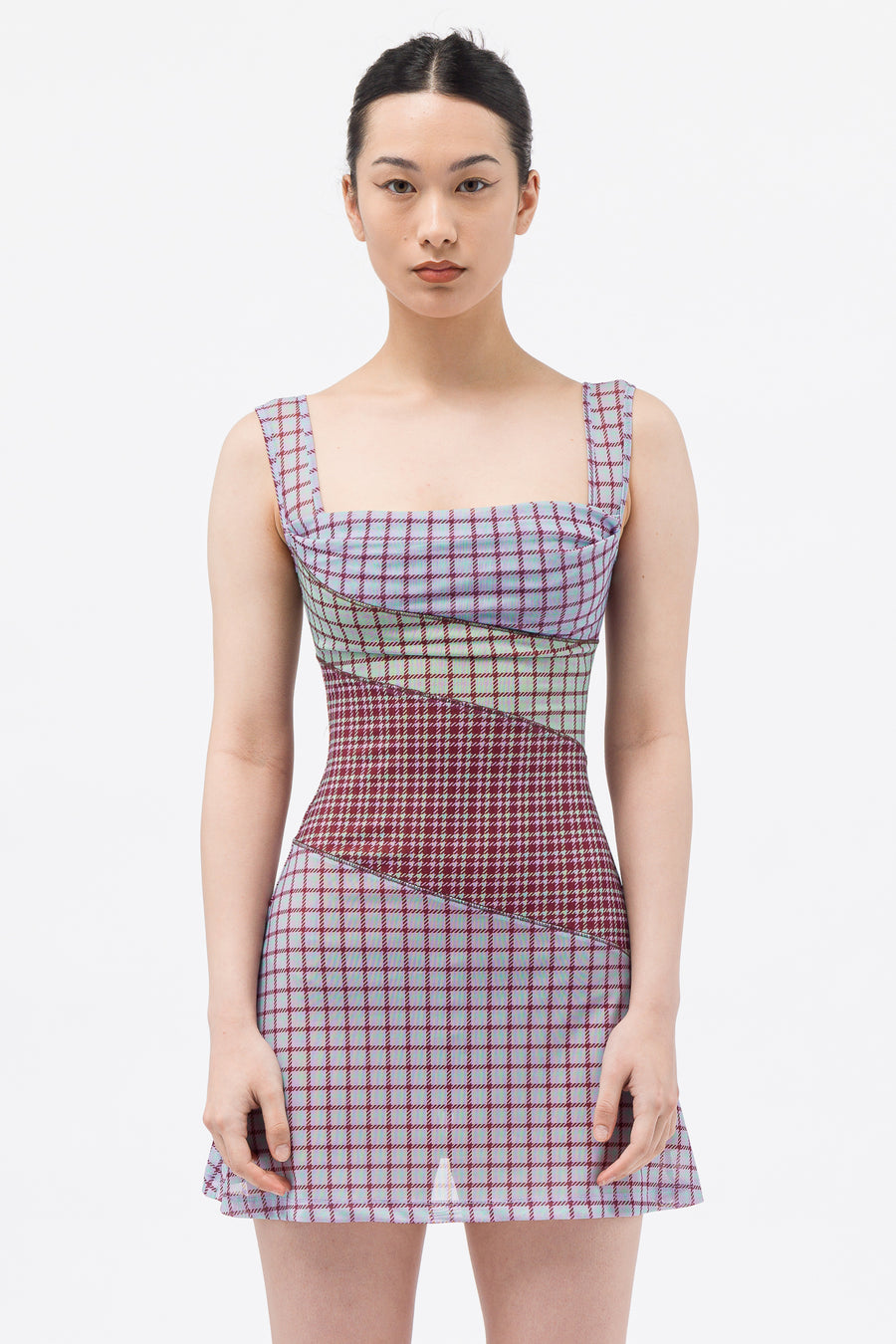 Miaou Women's Ginger Dress in Bristol Plaid