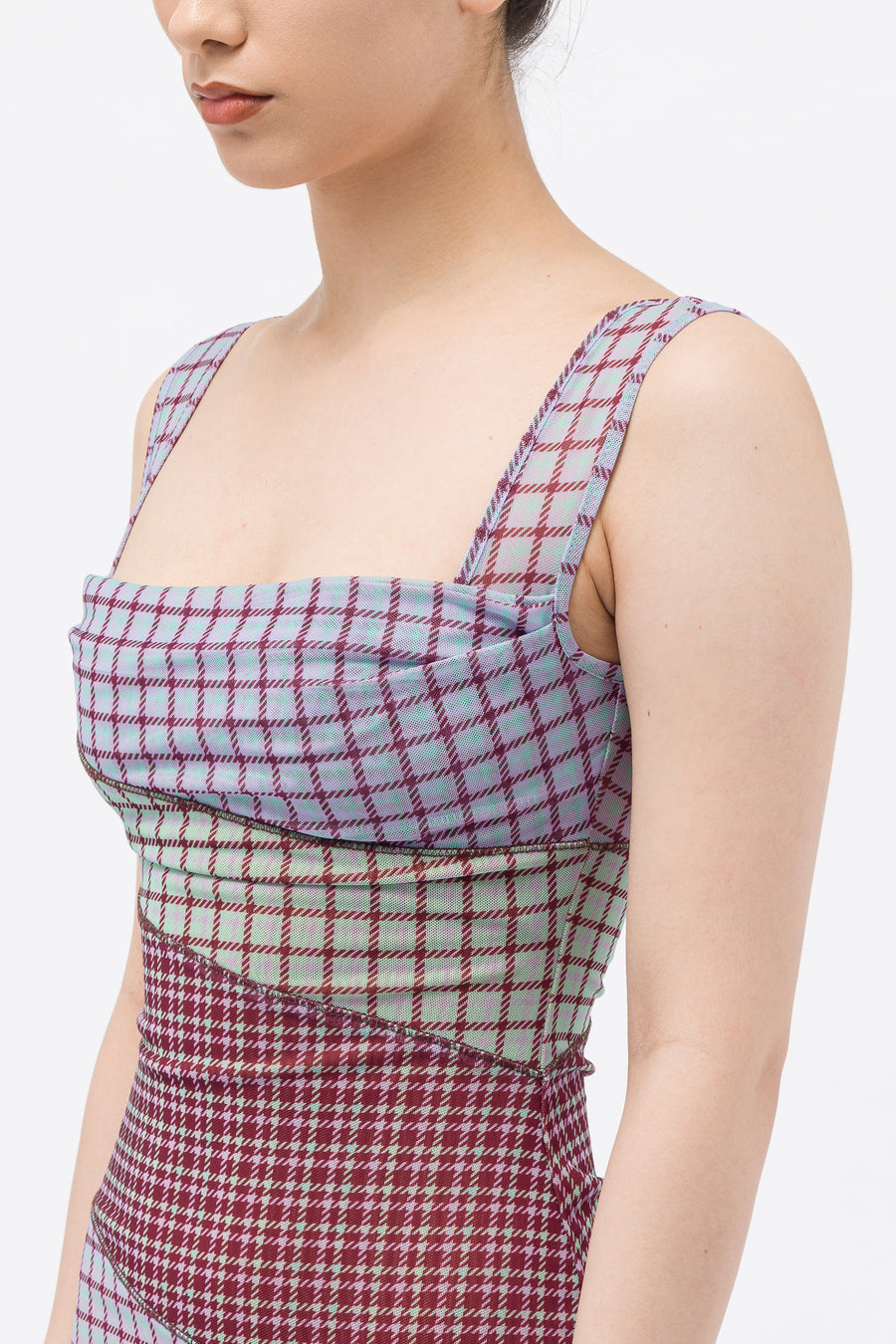 Miaou Women's Ginger Dress in Bristol Plaid