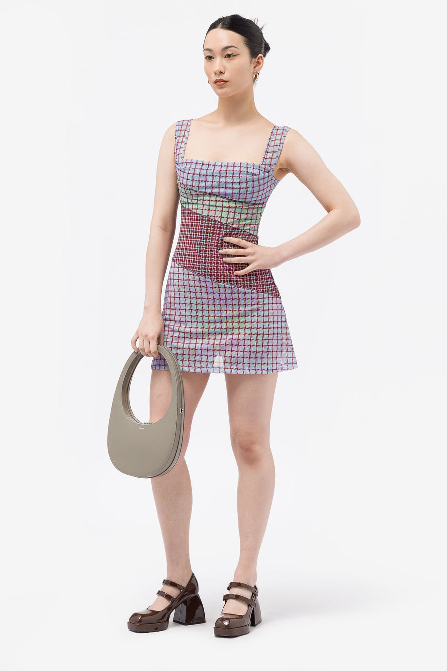 Miaou Women's Ginger Dress in Bristol Plaid