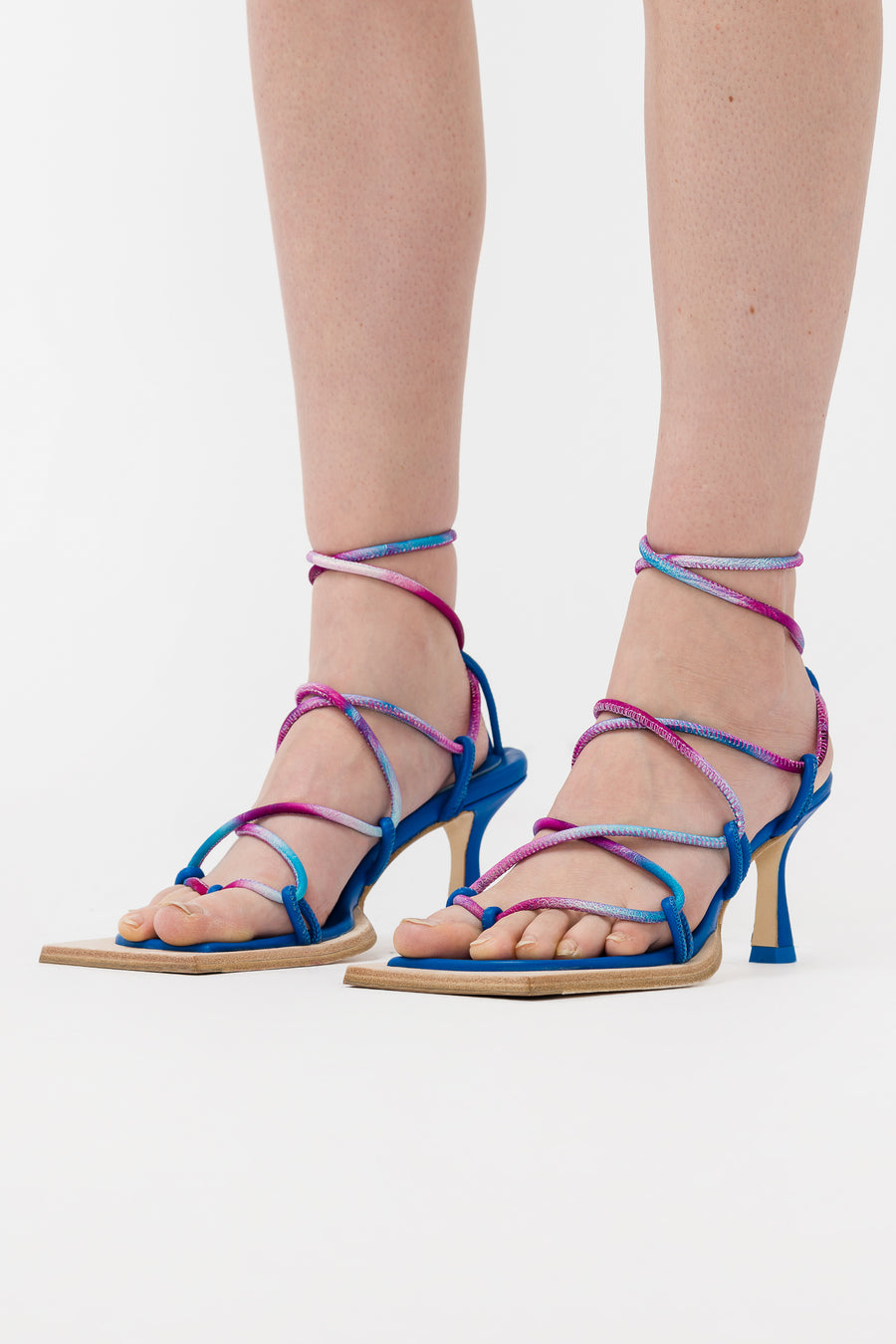 サンダル・ミュール miista SS22 YVONNE SANDALS (MI_3750_ORANGE) Miista YVONNE SANDALS - ORANGE | Garmentory