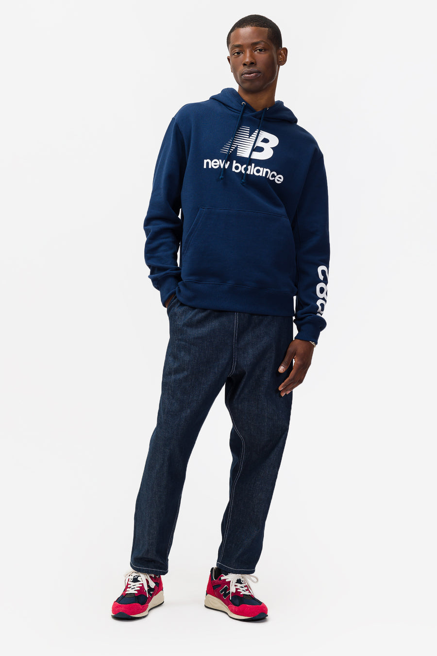 MADE in USA Heritage Hoodie in Natural Indigo