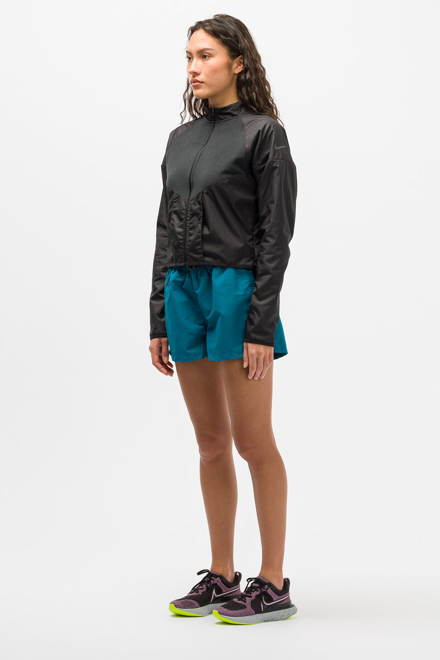 Black running zip up Clearance