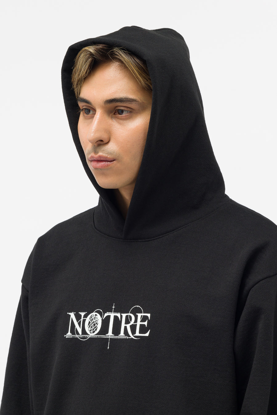 Dr. Woo Logo Hoodie in Black