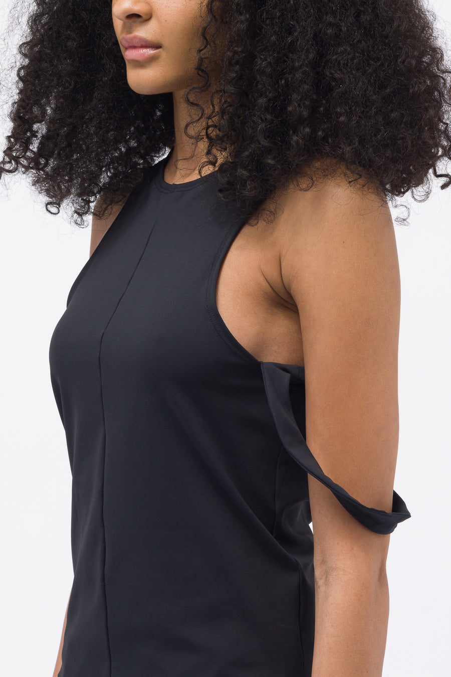 Pressiat Tank Top in Black - Notre