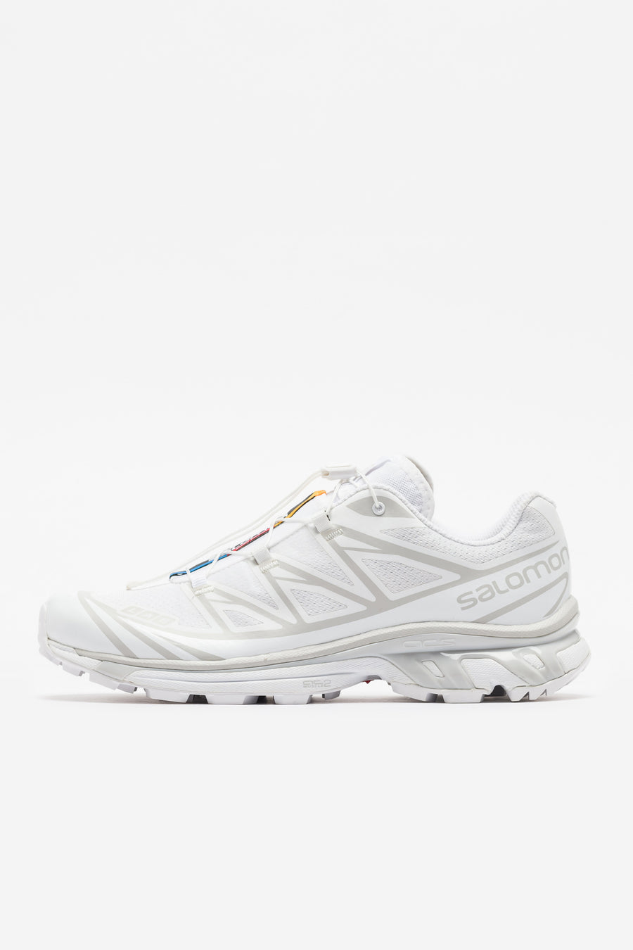 SALOMON ADVANCED XT-6 Sneaker in White/White/Lunar Rock - Notre