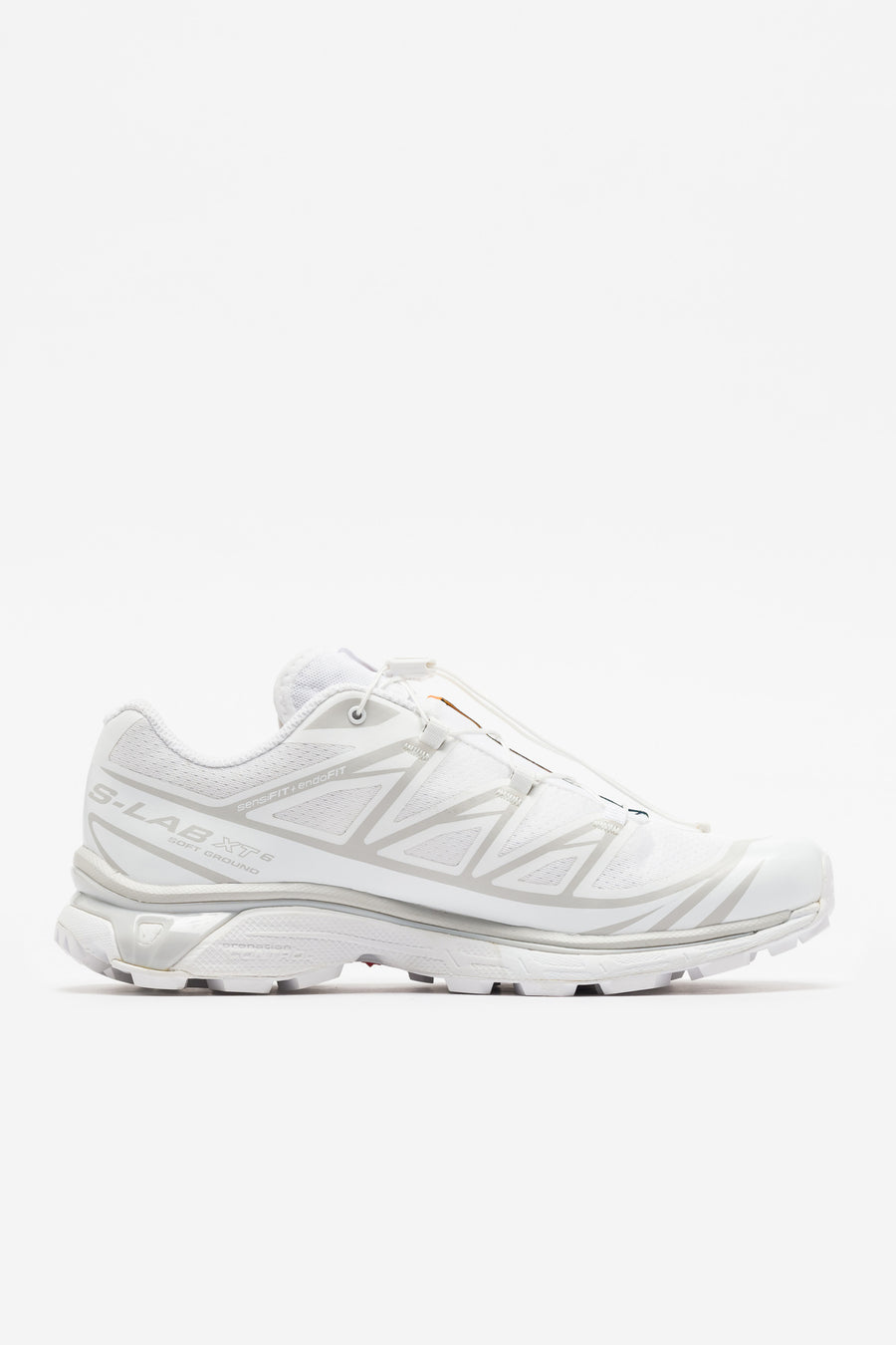 SALOMON ADVANCED XT-6 Sneaker in White/White/Lunar Rock - Notre