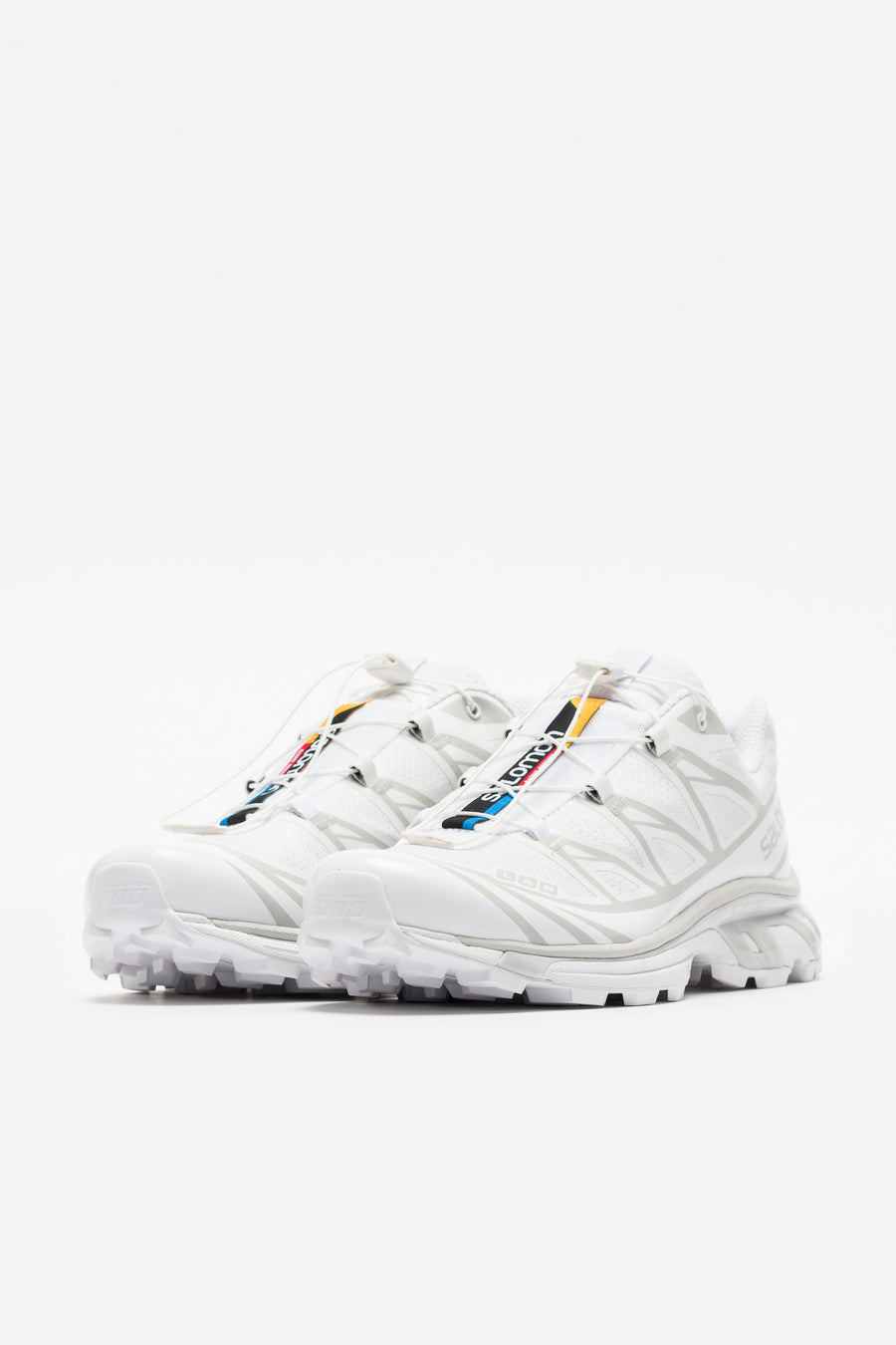 SALOMON ADVANCED XT-6 Sneaker in White/White/Lunar Rock - Notre