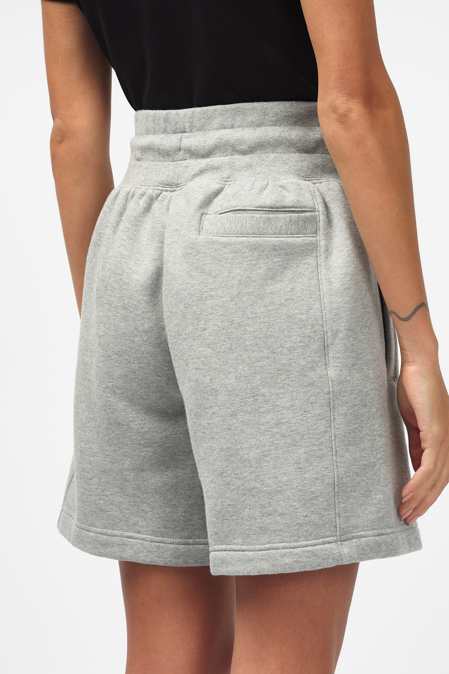 Women s Fleece Shorts in Dark Grey